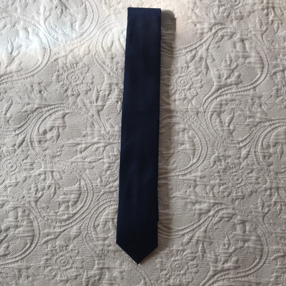 Men’s Navy Blue Tie - 2 Ties!